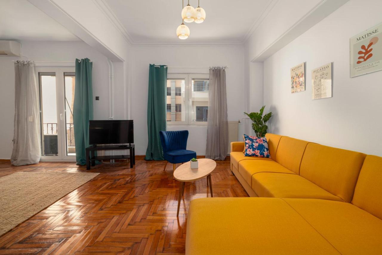 Spacious 2Bd Apartment Next To Athens Archeological Museum Bagian luar foto