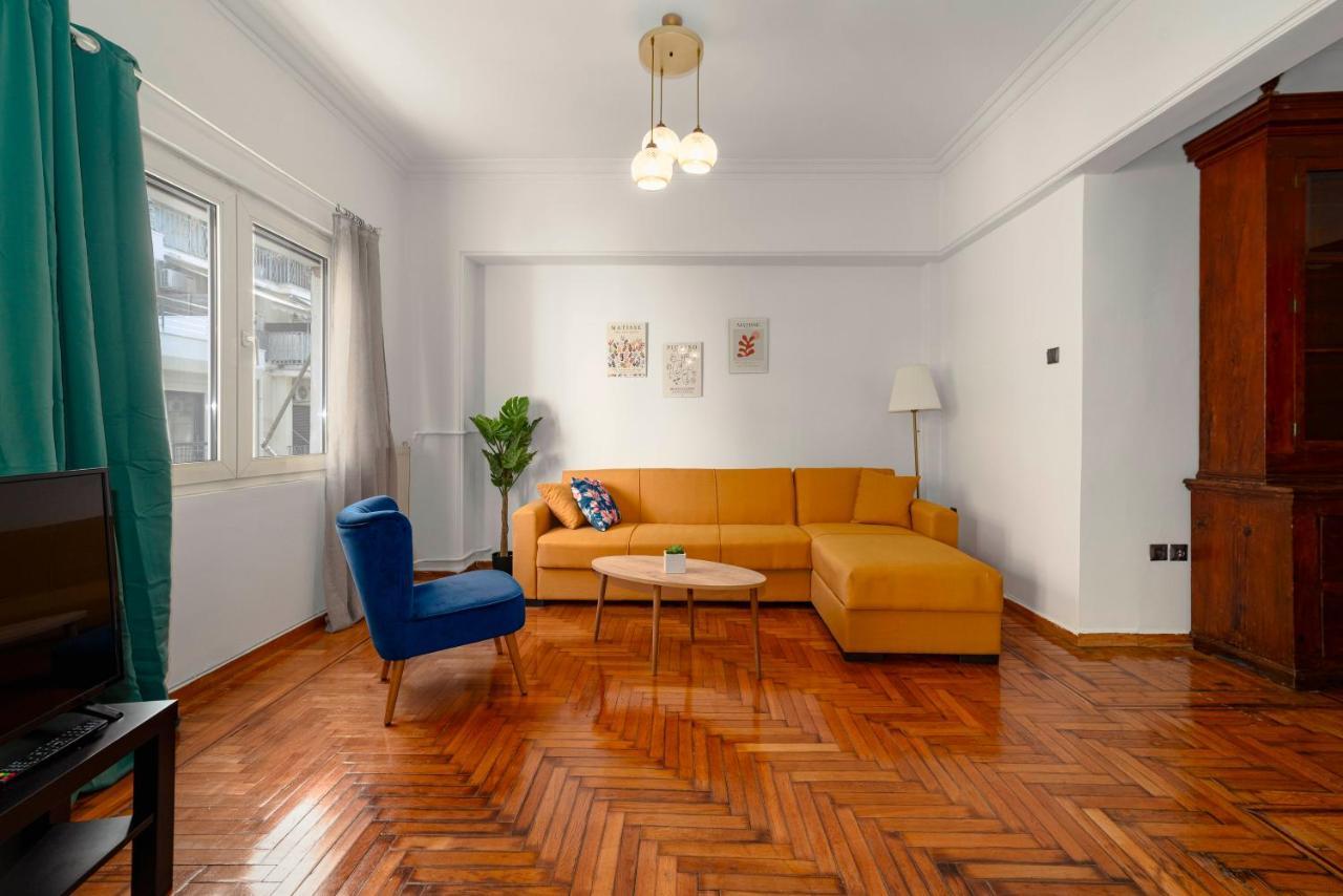 Spacious 2Bd Apartment Next To Athens Archeological Museum Bagian luar foto
